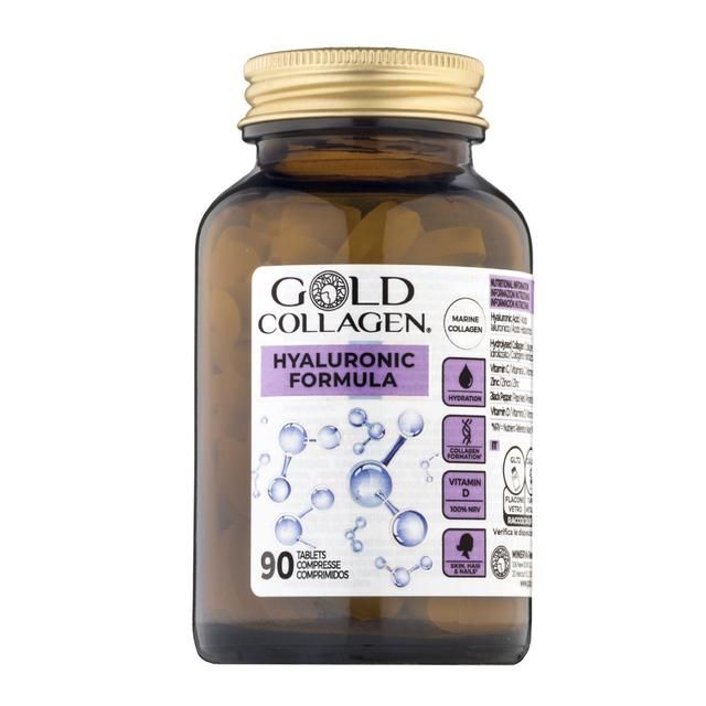 Gold Collagen Hyaluronic Formula Tablets 90 per pack
