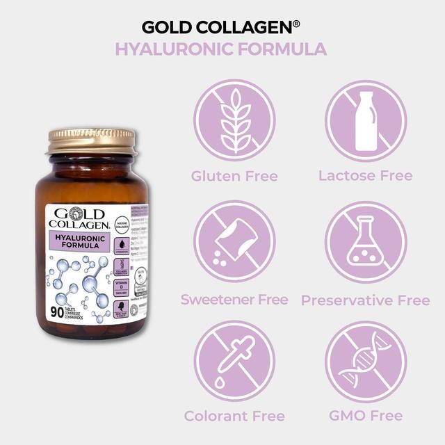 Gold Collagen Hyaluronic Formula Tablets 90 per pack