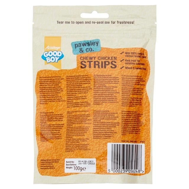 Good Boy Chewy Chicken Strips Dog Treats 100g