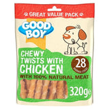Good Boy Chewy Chicken Twisters Dog Treats 320g