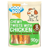 Good Boy Chewy Twists with Chicken Dog Treats 90g