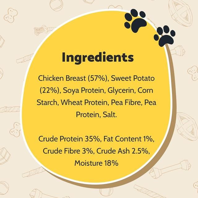 Good Boy Chicken & Sweet Potato Stick Chew Dog Treats 90g