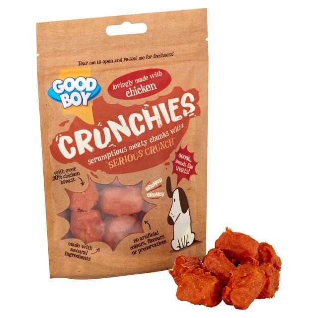 Good Boy Crunchies Chicken Reward Dog Treats 60g