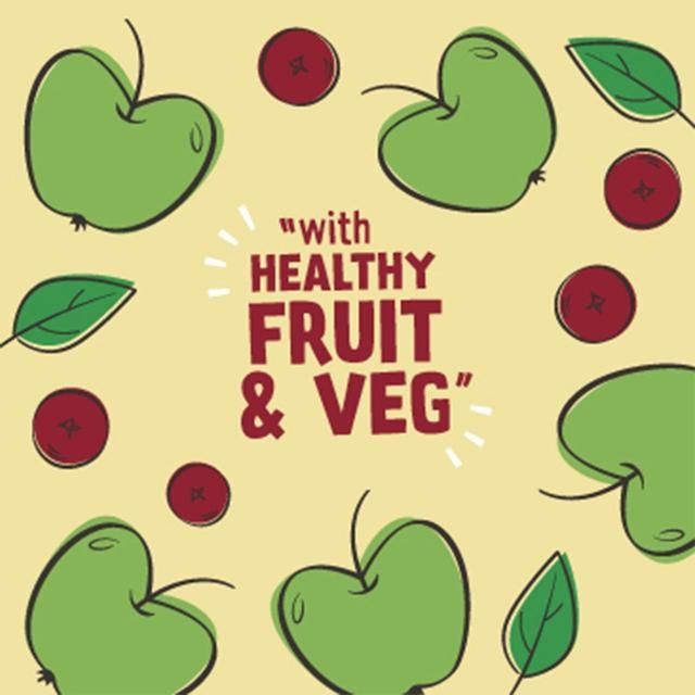 Good Boy Superlicious Chicken Apple & Cranberry Bone Dog Treats 100g