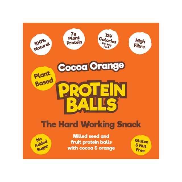 GOOD4U PROTEIN BALLS COCOA ORANGE MULTIPACK 3 x 40g