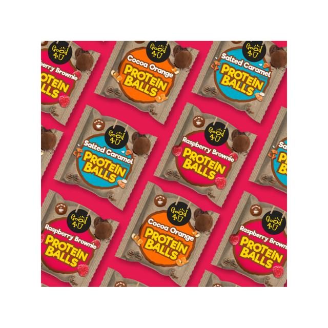 Good4U PROTEIN BALLS RASPBERRY BROWNIE 40g