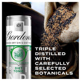 Gordon's Gin & Slimline Tonic 10 x 250ml