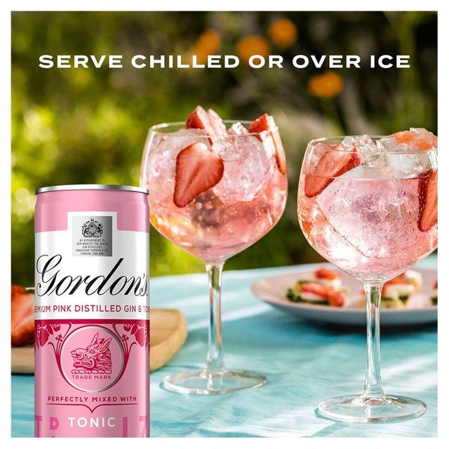 Gordon's Pink Gin & Tonic 10 x 250ml