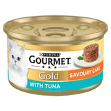 Gourmet Gold Savoury Cake Tuna Wet Cat Food 85g