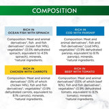 Gourmet Nature's Creations Gravy Heart Chicken Ocean Fish Wet Cat Food 8 x 85g