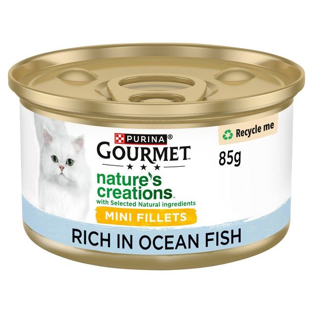 Gourmet Nature's Creations Ocean Fish Wet Cat Food 85g