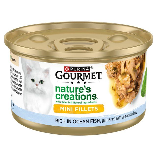 Gourmet Nature's Creations Ocean Fish Wet Cat Food 85g