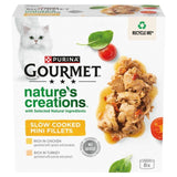 Gourmet Nature's Creations Poultry Wet Cat Food 8 x 85g