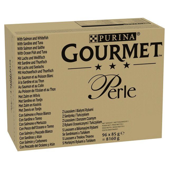 Gourmet Perle Seaside Duo in Gravy Wet Cat Food 96 x 85g