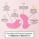 Grace & Stella - Under Eye Mask - Vegan - Pink - 48 Pairs