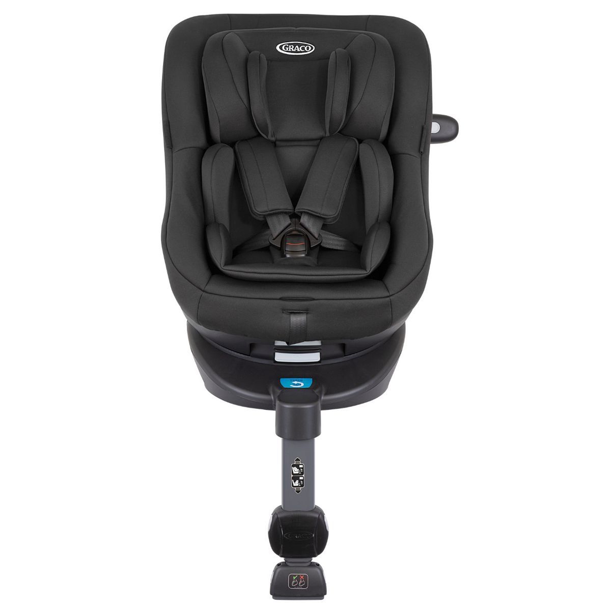 Graco Turn2me™ I-Size (R129) 360° Rotating Isofix Car Seat Midnight R129