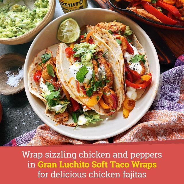 Gran Luchito Soft Taco Wraps 10 per pack