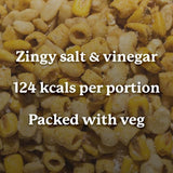 Graze Vegan Salt & Vinegar Crunchy Mixed Snacks 28g