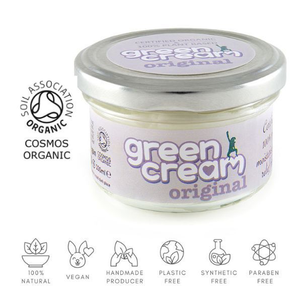 Green Cream Original Dry Skin Treatment 100% Cosmos Organic