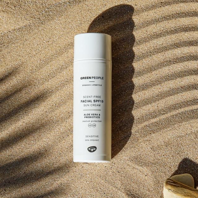 Green People Facial SPF15 Moisturiser Scent Free 50ml