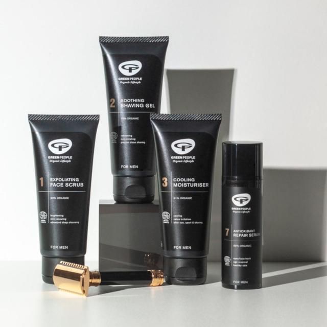 Green People Organic Men's Cooling After Shave Moisturiser Vegan 100ml