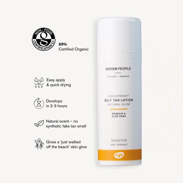 Green People Organic Self Tan Lotion Organic Vegan 150ml