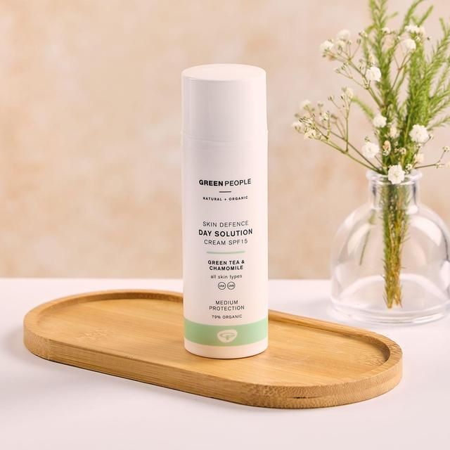Green People Organic SPF 15 Day Cream Solution Vegan 50ml