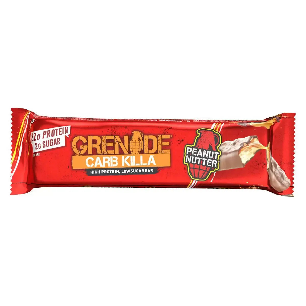 Grenade Carb Killa Peanut Nutter Bar, 12 x 60g