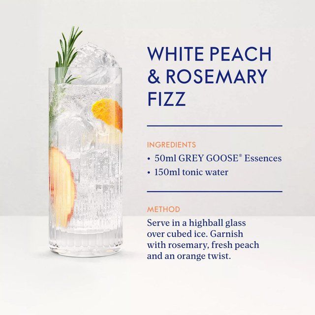 Grey Goose Essences White Peach and Rosemary Vodka Based Spirit Drink 700ml