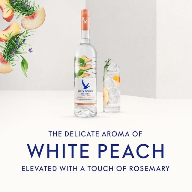 Grey Goose Essences White Peach and Rosemary Vodka Based Spirit Drink 700ml