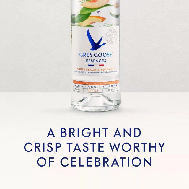 Grey Goose Essences White Peach and Rosemary Vodka Based Spirit Drink 700ml