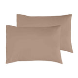 Habitat Cotton Rich Pillowcase Pair Taupe