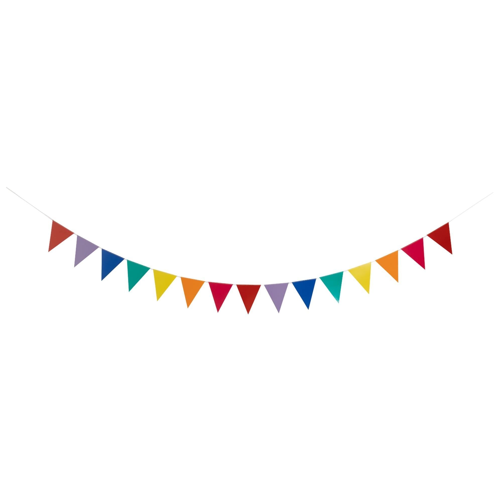 Habitat Rainbow Card Flag Bunting