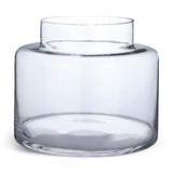 Habitat Wide Base Glass Vase - Clear
