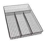 Habitat Wire Cutlery Holder Black