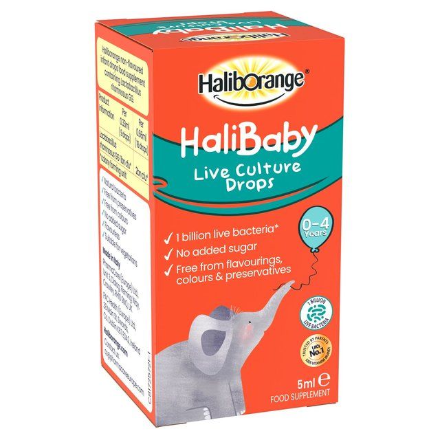 Haliborange Baby Live Culture Drops 5ml