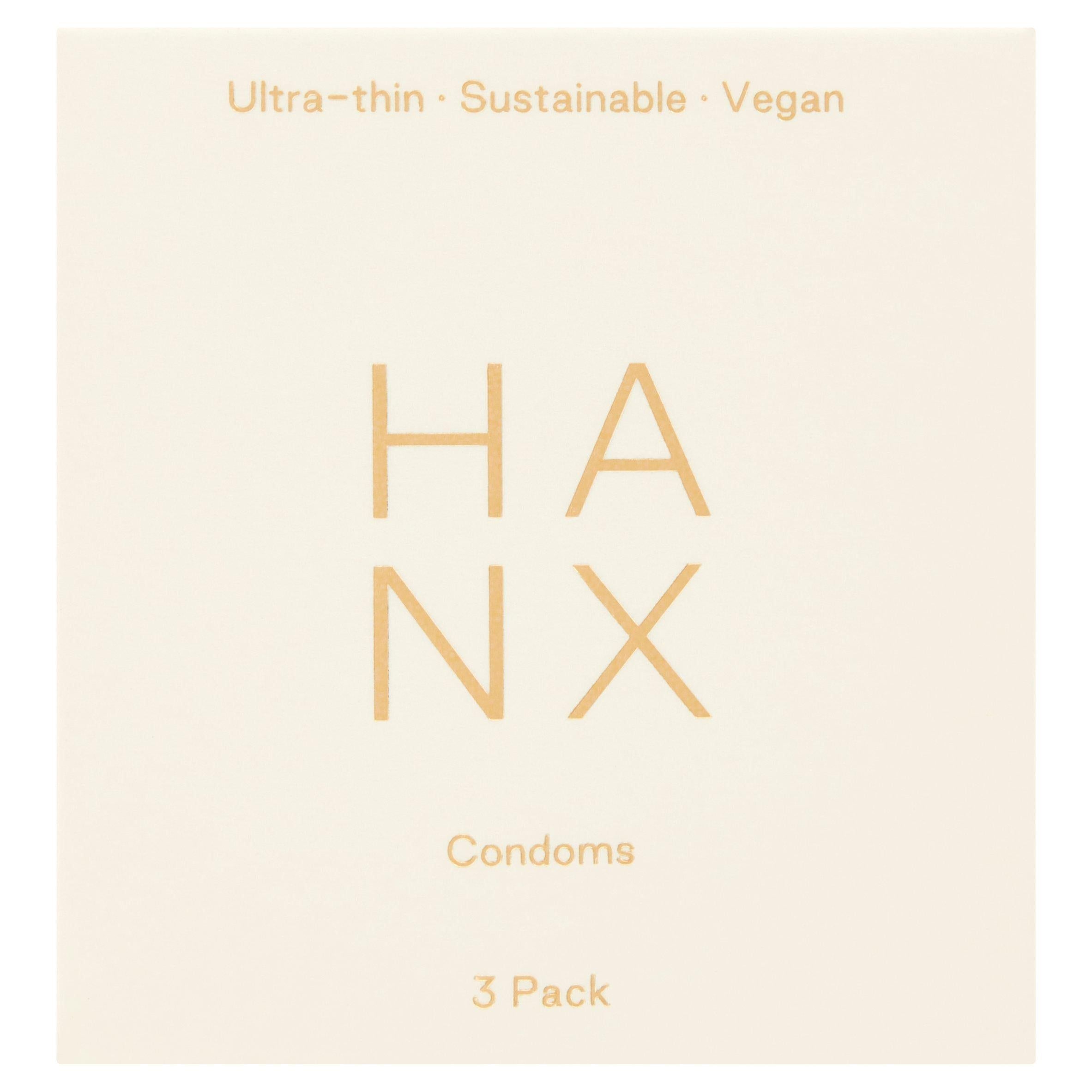 Hanx Condoms x3
