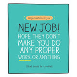 Happy Jackson New Job Card