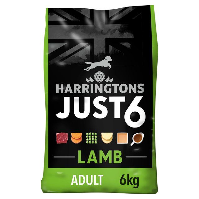 Harringtons Dog Just 6 Dry Lamb 6kg