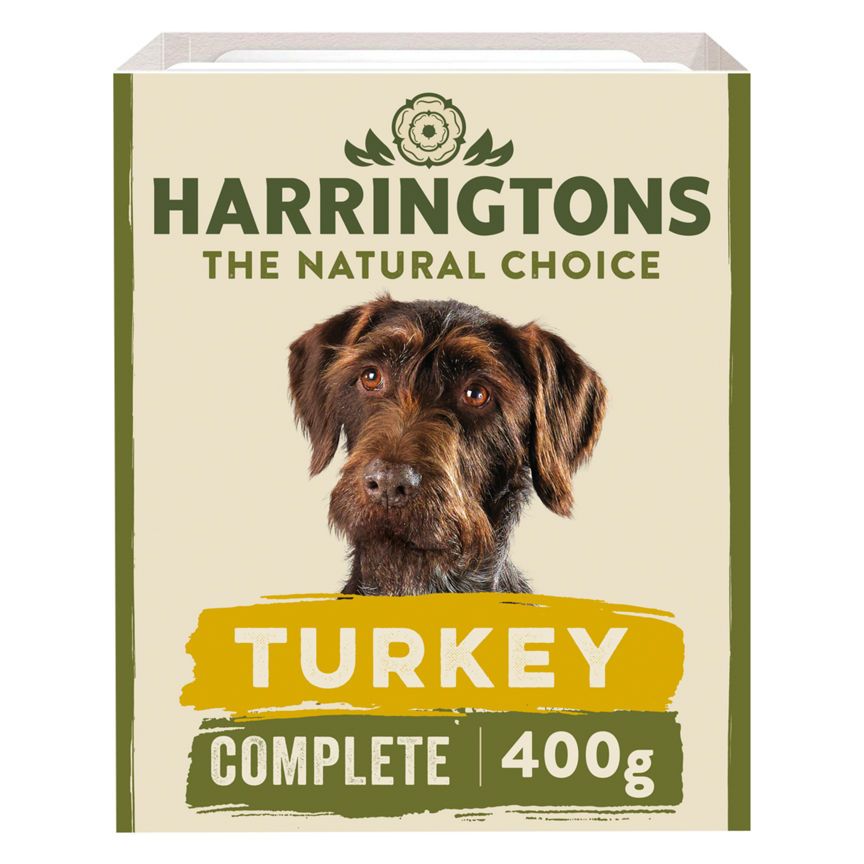 Harringtons Grain Free Turkey & Potato with Vegetables Adult Dog Food Tray
