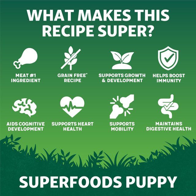 Harringtons Puppy Grain Free with Superfoods Dry Dog Food Chicken 1.7kg