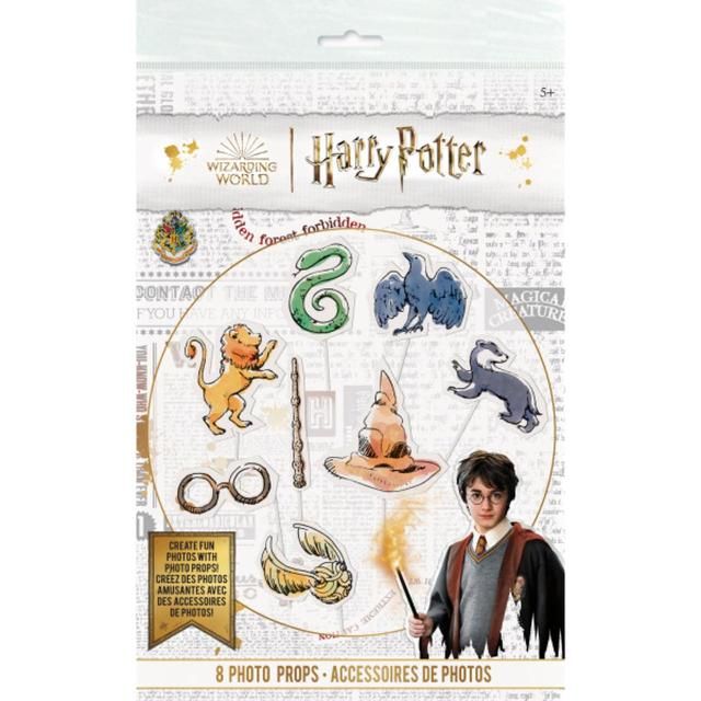 Harry Potter Photo Booth Props 8 per pack