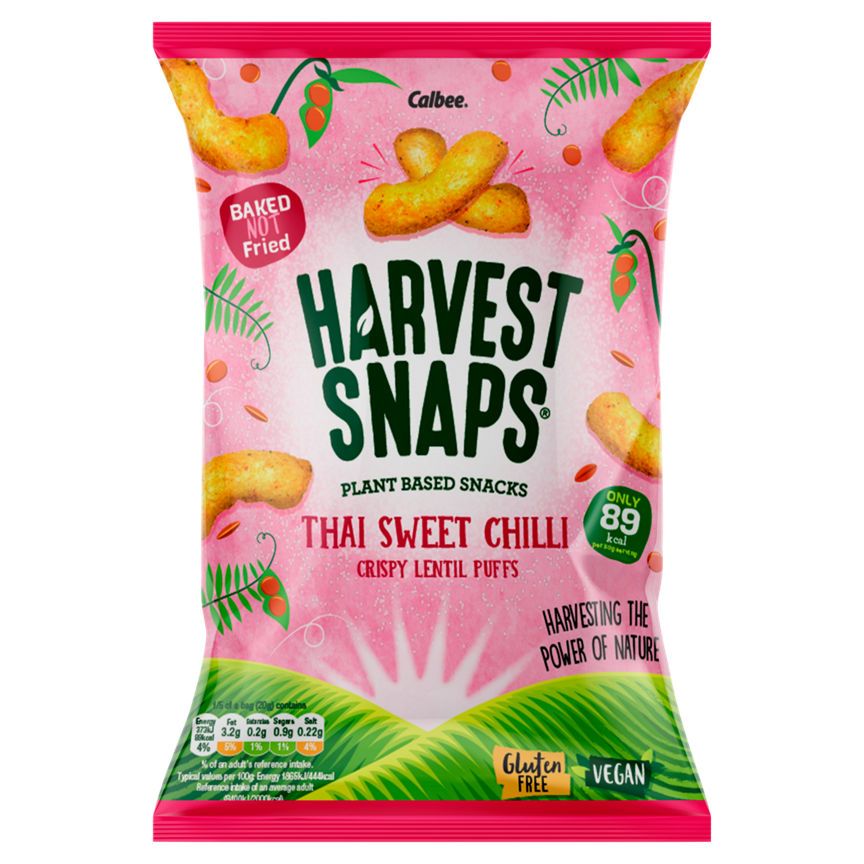 Harvest Snaps Thai Sweet Chilli Crispy Lentil Puffs