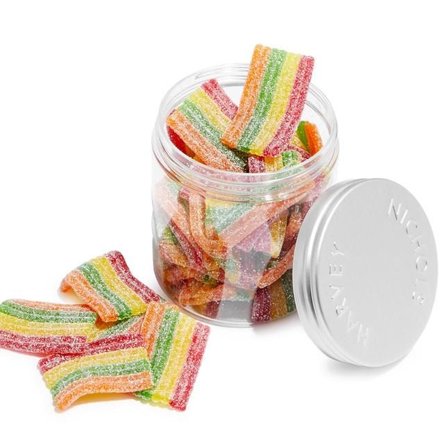 Harvey Nichols Rainbow Stripes Jelly Sweets 175g