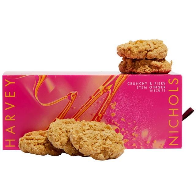 Harvey Nichols Stem Ginger Gluten Free and Vegan Biscuits 225g