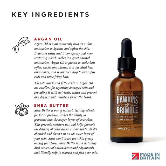Hawkins & Brimble Beard Oil 50ml