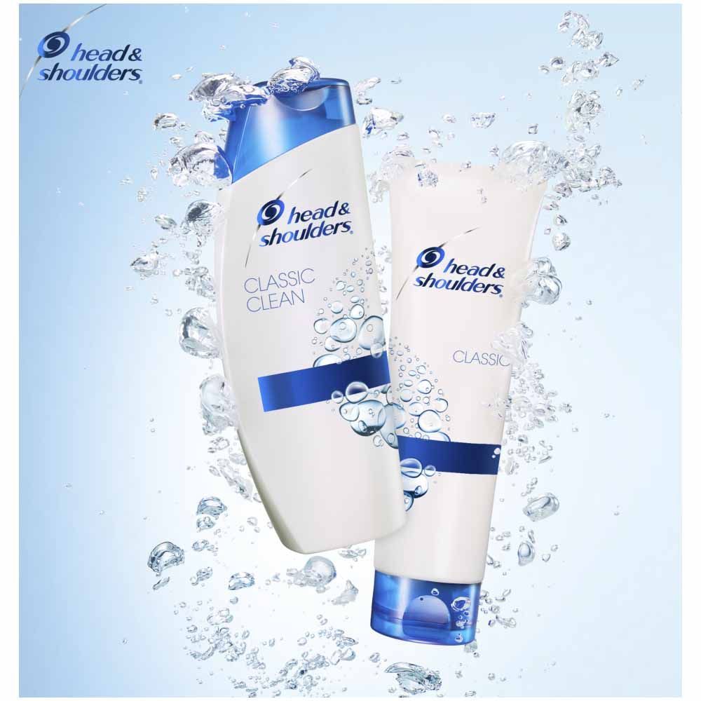 Head & Shoulders Classic Clean Anti Dandruff Shampoo 250ml for Daily Use. Clean Feeling