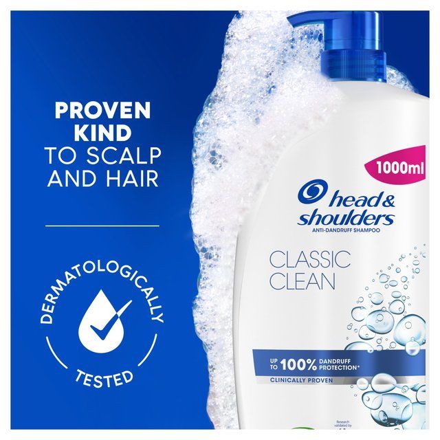 Head & Shoulders Classic Clean Shampoo 1000ml