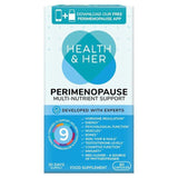 Health & Her Perimenopause Multi-nutrient Support Supplement Capsules 60 per pack