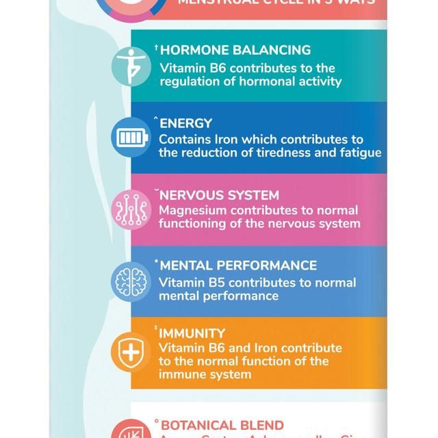 Health & Her Premenstrual Multi-nutrient Support Supplement Capsules 60 per pack